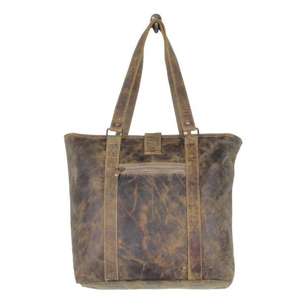 Myra Bag Sand Dunes Leather Hairon Bag