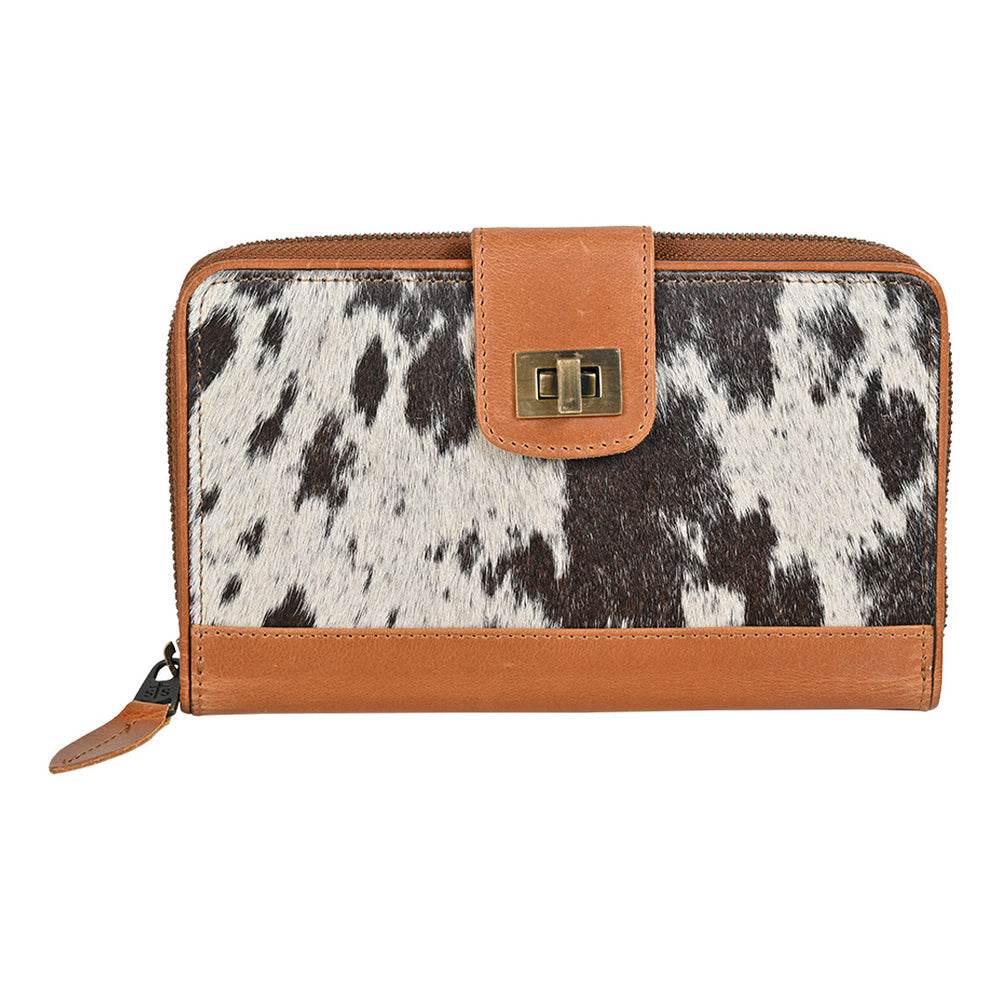 Cowhide Basic Bliss Ava Wallet - Graced By The South