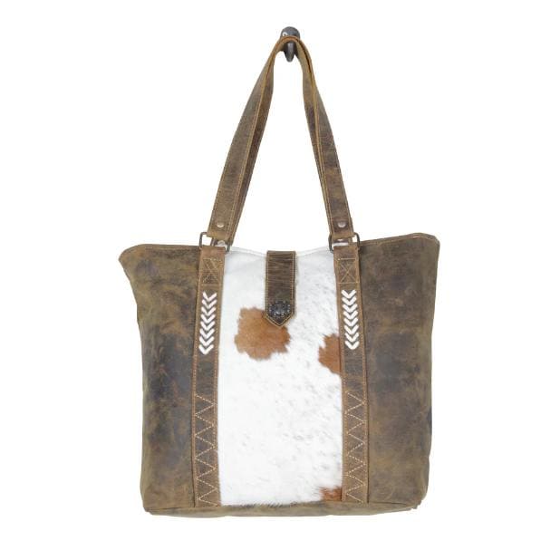 Myra Bag Sand Dunes Leather Hairon Bag