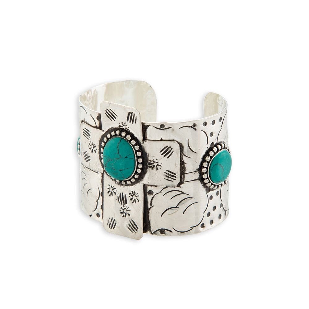 Cross Bangle Cuff Bracelet by Myra Bag