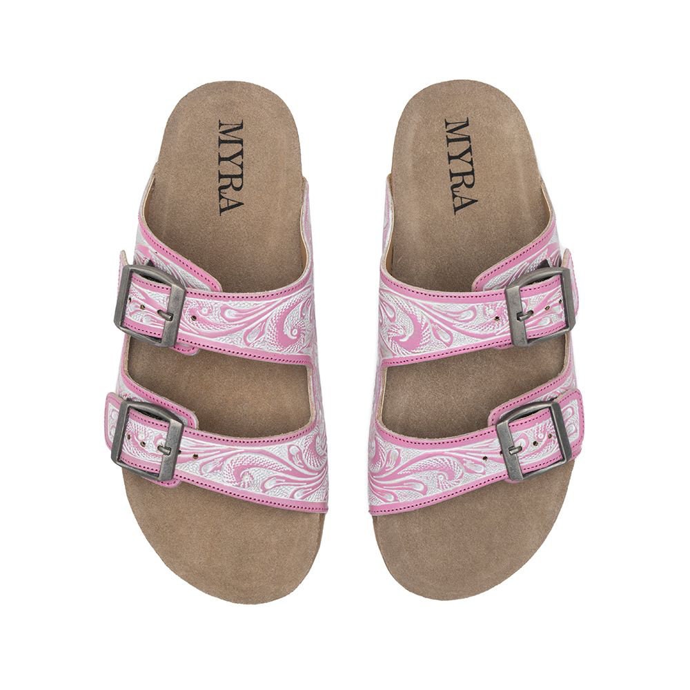 Blossom Glimmer Tooles Sandal slip on by Myra Bags