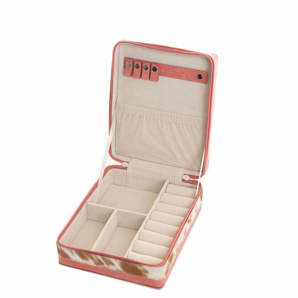 Dollie Creek Pink  Jewelry Box by Myrabag Myra Bag