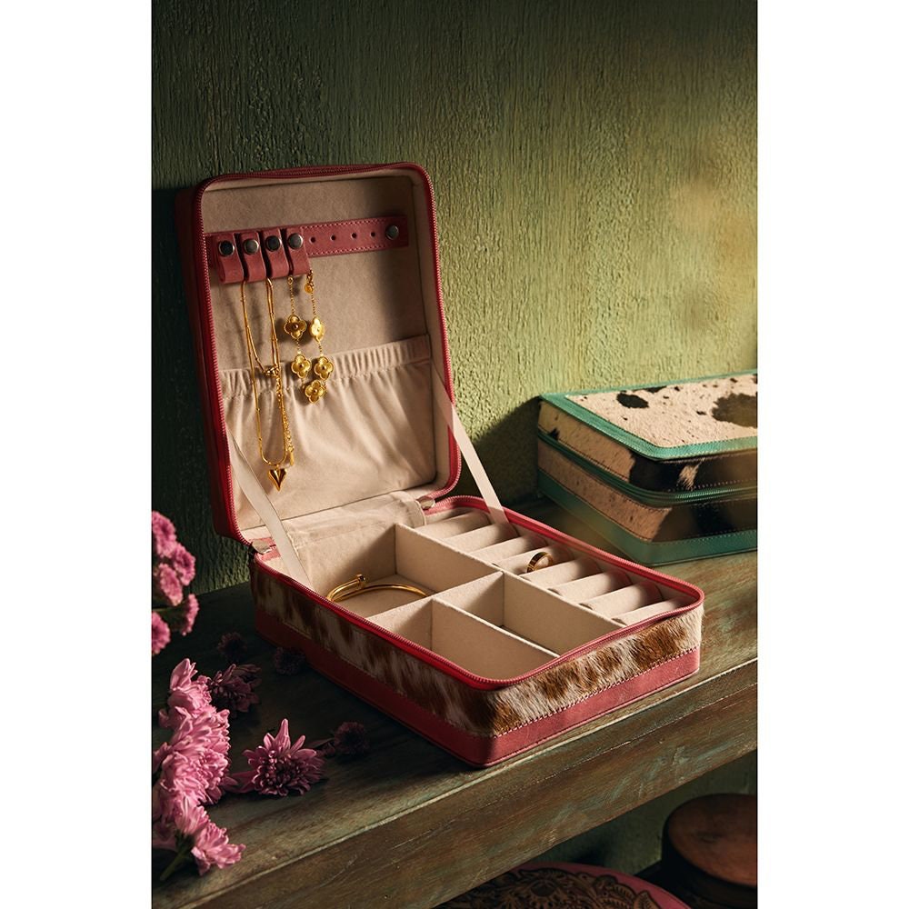 Dollie Creek Pink  Jewelry Box by Myrabag Myra Bag