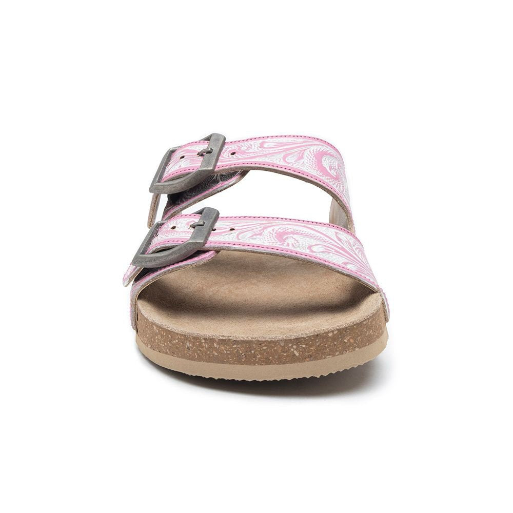 Blossom Glimmer Tooles Sandal slip on by Myra Bags